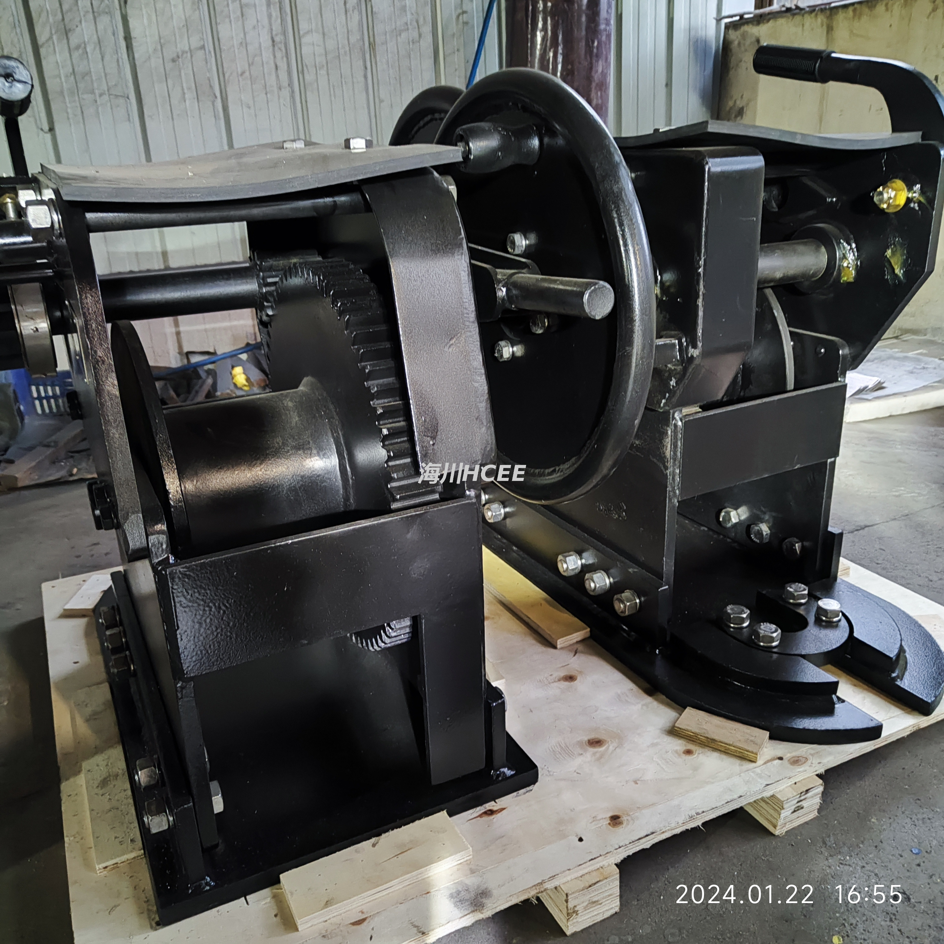 40 تنی با مشخصات پایین D-Ring Mount Winch