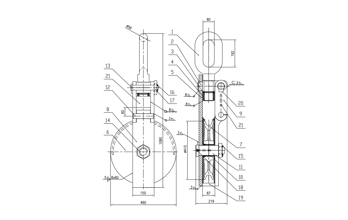 بلوک ربوده باربری SB311
