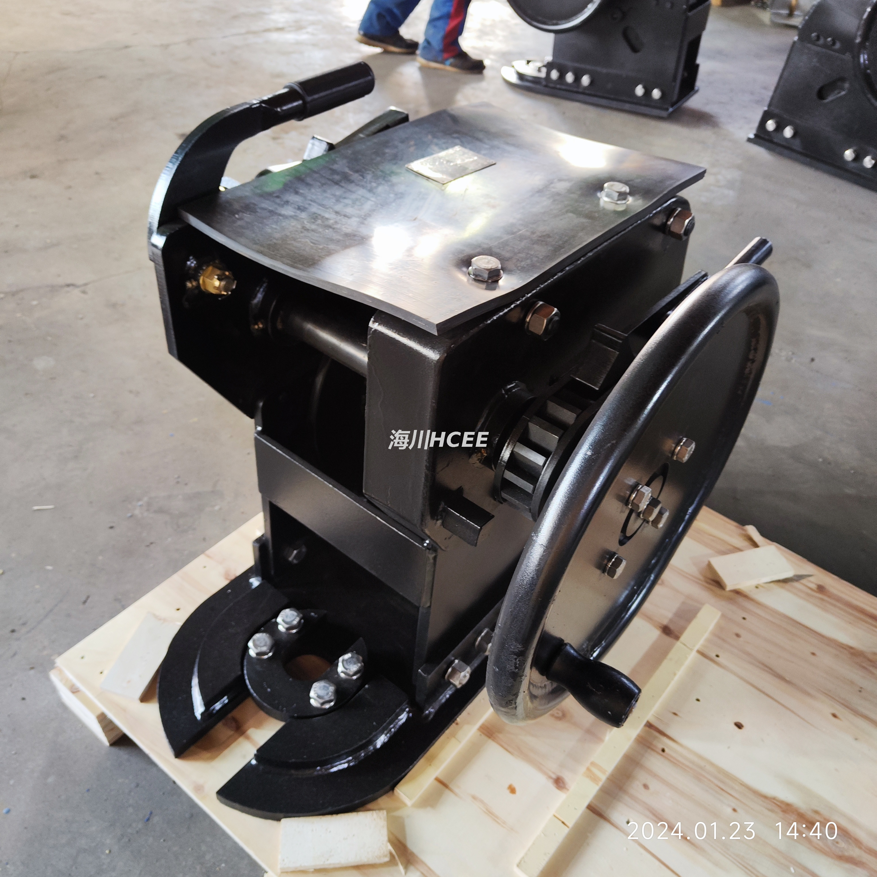 40 تنی با مشخصات پایین D-Ring Mount Winch